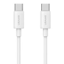 Laidas Usams SJ711 USB Type-C, USB Type C, 1 m, balta sp.