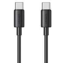 Laidas Usams SJ711USB01 USB Type-C, USB Type C, 1 m, juoda sp.