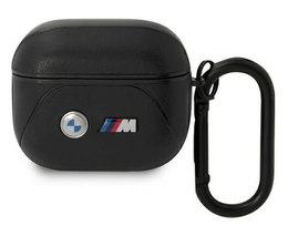 Ausinių dėklas BMW BMA322PVTK Apple AirPods 3, juoda sp.