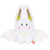 Pliušinis žaislas šikšnosparnis Fancy Mia, balta sp., 30 cm