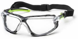 Apsauginiai akiniai Active Gear Active Vision V640, skaidri sp./žalia sp.
