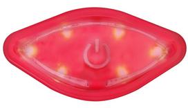 Dviračių žibintas, šalmo led žibintas Uvex Plug-in LED KX001 kid 2 UV4191150900 BEZ, plastikas, skaidri sp./raudona sp.