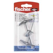 Varžtas su veržle Fischer KD 3, 10x100 mm, 2 vnt.