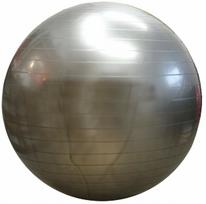 Gimnastikos kamuolys Zipro Kubisport, sidabro sp., 75 cm