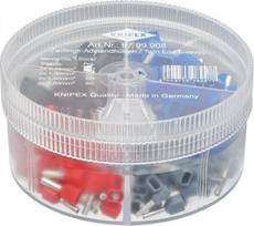 Kabelių antgalis Knipex 97 99 908, 2 x 0,75 mm² / 2 x 1 mm² / 2 x 1,5 mm² / 2 x 2,5 mm², 200 vnt.