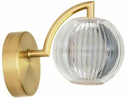 Šviestuvas sieninis Light Prestige Brillant LP-3303/1W GD, LED, 3000 - 6000 °K, 1 x 5 W, skaidri sp.