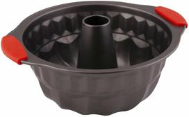 Torto ir kekso kepimo forma Lamart Bonte LT3116, juoda sp./raudona sp., 27 cm x 23.4 cm
