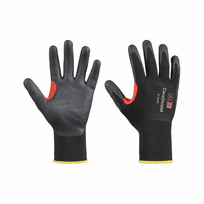 Darbo pirštinės atsparios įpjovimui Honeywell CoreShield, suaugusiems, juoda sp./raudona sp., 11/XXL