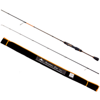Spiningas Surf Master SENSITIVE Light, 198 cm, 79 g, juoda sp./oranžinė sp.