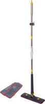 Grindų valymo šepetys WMC Tools, 115 - 128 cm, juoda sp./geltona sp./pilka sp.