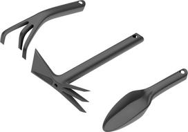 Įrankių rinkinys Cellfast Basic, metalas, juoda sp., 3 vnt.