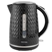 Elektrinis virdulys Petra Chevron PT3864BLKVDEEU10, 1.7 l, juoda sp.