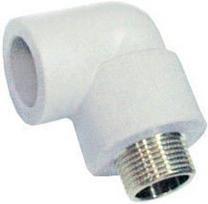 Vidaus kanalizacijos alkūnė vidaus kanalizacijai F-Plast, 25 mm, 90 °