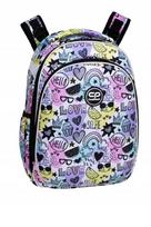 Mokyklinė kuprinė CoolPack Turtle Mood, geltona sp./rožinė sp./violetinė sp., 29 cm x 16 cm x 44 cm