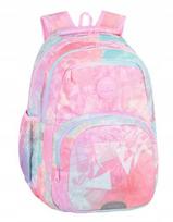 Mokyklinė kuprinė CoolPack Pick Tie Dye, rožinė sp./žydra sp., 30 cm x 16 cm x 41 cm