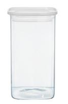 Birių produktų indas Ambition Slim 67582, 1.3 l, skaidri sp./balta sp.
