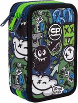 Penalas CoolPack Monster F067823, 13 cm x 7.5 cm, juoda sp./žalia sp.