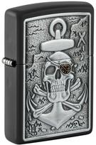 Žiebtuvėlis Zippo Skull Anchor Emblem 48122, juoda sp./pilka sp.