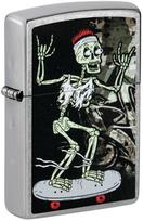 Žiebtuvėlis Zippo Skateboard Design 48911, sidabro sp./juoda sp.