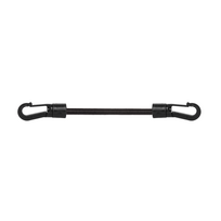 Tvirtinimo guma su rutuliuku Bradas Bungee Lock Hook, 60 cm, guma, juoda sp., 25 vnt.