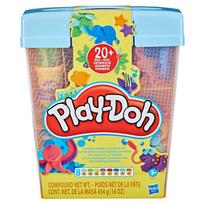 Plastilino rinkinys, su priedais Hasbro Play-Doh Imagine Animals Storage, įvairių spalvų