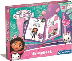 Kūrybos rinkinys, dienoraštis Clementoni Gabbys Dollhouse Scrapbook, įvairių spalvų