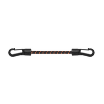 Tvirtinimo guma su rutuliuku Bradas Bungee Lock Hook, 40 cm, guma, juoda sp., 25 vnt.