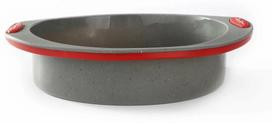 Silikoninė kepimo forma Jata HMOL5215, raudona sp./pilka sp., 23 cm x 23 cm