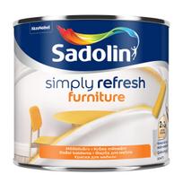Dažai, baldams Sadolin Simply Refresh, matinis, 0.5 l, balta sp.