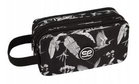 Penalas CoolPack Primus Birds, 23 cm x 11 cm, juoda sp./pilka sp.