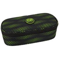 Penalas CoolPack Campus Lime, 23 cm x 10 cm, juoda sp./geltona sp.