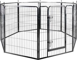 Gyvūnų apsauginė tvorelė Flamingo Zecta, 205 x 196 x 100 cm, metalas