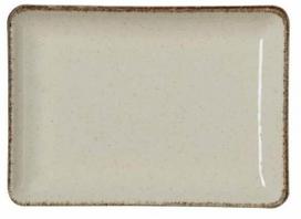 Lėkštė pietų Was Smilla, 18 cm x 13 cm, rusva sp.
