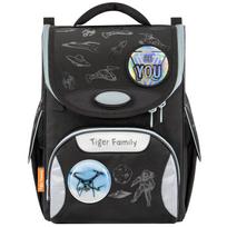 Mokyklinė kuprinė Tiger Family TGNQ-107A(1), juoda sp., 31 cm x 19 cm x 35 cm