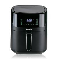 Karšto oro gruzdintuvė Alpina, juoda sp., 1600 W, 6 l