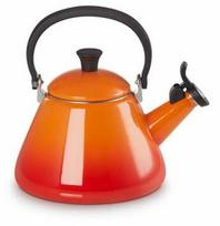 Arbatinukas su švilpuku Le Creuset Kone, 1.6 l, oranžinė sp.