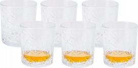 Viskio stiklinių komplektas Florina, stiklas, 0.34 l, 6 vnt.