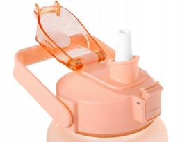Kokteilių plaktuvas - gertuvė sportui CoolPack Cancan Bidon Pastel Peach, oranžinė sp., plastikas, 2 l