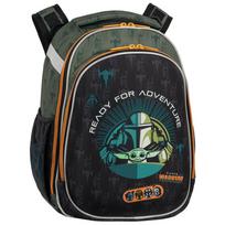 Vaikiška kuprinė CoolPack Turtle Warrior, juoda sp./žalia sp., 16 cm x 29 cm x 44 cm