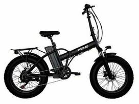 Elektrinis dviratis Fat Bike Vesuvio, 20", 20", 250 W, 13 Ah, juoda sp.