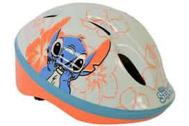 Dviratininkų šalmas vaikams Disney Stitch, kreminė sp., 52-56 cm
