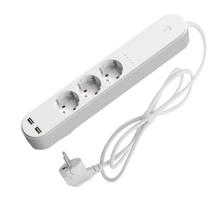 Buitinis ilgintuvas Denver, SHP-310U, 1 m, 3 lizdų, 2USB, su jungikliu