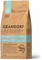 Sausas šunų maistas Grandorf Single Grain Adult Mini White Fish, menkė, 1 kg