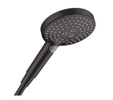 Dušo galvutė Hansgrohe Raindance Select S, juoda sp., 12.5 cm