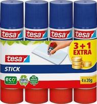 Klijai Tesa EcoLogo, pieštukiniai, 20 g, 4 vnt.
