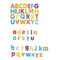 Magnetukai, rinkinys, abėcėlė Eduplay, EN, įvairių spalvų, 100 vnt.