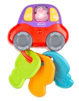Edukacinis žaislas, raktai - kramtukas Playgro Beep And Play, įvairių spalvų