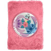 Užrašų knygelė Kids Euroswan Stitch, linijomis, A5, rožinė sp.