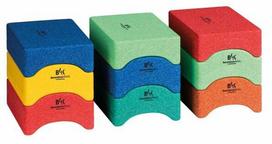 Balansinės kaladėlės Eduplay CreativeStone, 11 cm, įvairių spalvų, 9 vnt.