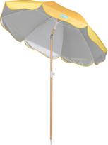 Paplūdimio skėtis Waimea Oliana, 175 cm, geltona sp./medžio sp./ocher yellow sp.